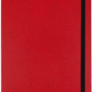 product-grid-gallery-item Daily Journal Sketchbook - Red Hardcover Notebook with Elastic Band | By Stationery BD