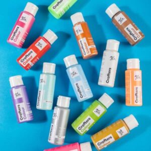 Mont Marte CRAFTERS COLOR METALLIC & FLURO 14PC*60ML