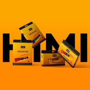 HIMI MIYA Gouache Color Painting Tube Set 12ml,36 Colors