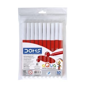 DOMS Aqua Water Colour Pen (Red) - Vibrant Sketching & Coloring Marker | By Stationery BD