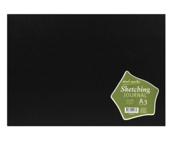 Mont Marte Sketching Journal Croc Finish A3 Size Landscape