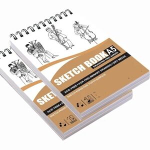 2 Pcs Sketch Art and Drawing Book Set for Artists | By Stationery BD