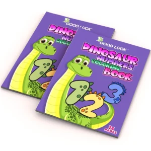 GOOD LUCK coloring book Number