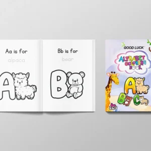 product-grid-gallery-item GOOD LUCK Alphabet Coloring Book - Early Learning ABC Art Book for Kids | By Stationery BD
