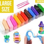 12 Colors Soft Super Light Clay Modeling Air Dry Clay For DIY Handmade Toys