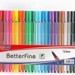 24 Colors Fineliner Pens 0.4mm Fine Tip Marker Drawing Color Pens Set Art Office School Supplies for Journaling Planner Writing Note Taking Painting Coloring Sketch