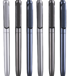 2Pcs Deli A13 High Quality Gel Pen Heavy Feel Business Office Press Pen Bullet Student Pen Refill Black Ballpoint 0.5mm