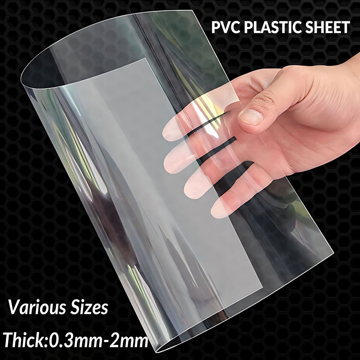 5 Pcs Clear PVC Sheets Protection Transparent A4 Plastic DIY Craft 5 Pcs Clear PVC Sheets Protection Transparent A4 Plastic DIY Craft