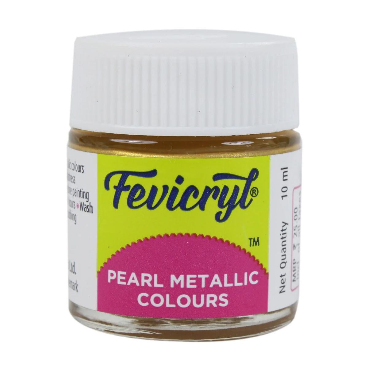 Acrylic Color Pearl Metallic Gold 10 ml Acrylic Color Pearl Metallic Gold 10 ml