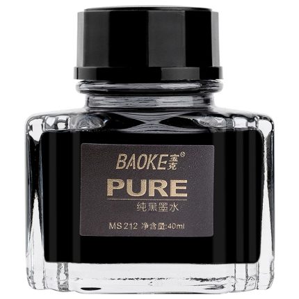 BAOKE MS212 Pure Fountain Pen Refill Ink 40ml Black