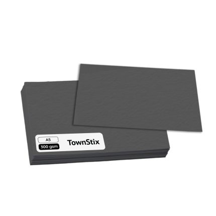 Black Art Card 5x3 inch - 20 Pcs