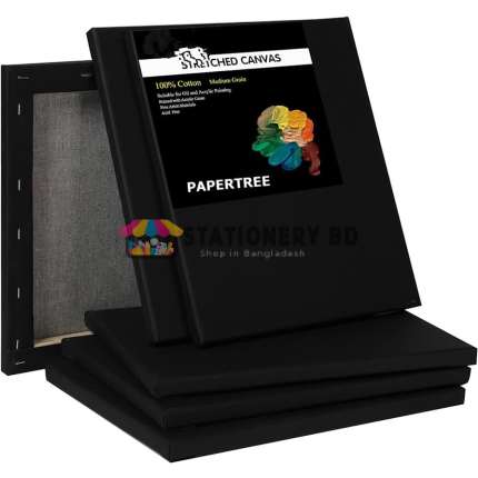 Black Premium Canvas 12/12 inch