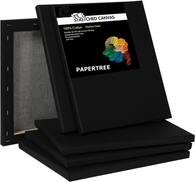 Black Premium Canvas 12/12 inch