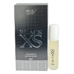 Black XS Long Lasting Roll On Non Alcoholic Perfume - 8ml