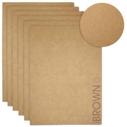 Brown Art Card Brown Kraft Art card 300gsm 10 sheets.Ideal for invitations announcements correspondence menu scrapbooking