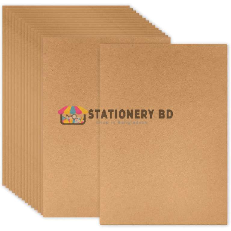 Brown Printable Card Business Cards Perforated Card Stock Paper Pack of 10 Pcs A4 Size