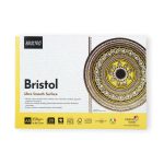 Brustro Artists' Bristol Ultra Smooth Surface Glued Pad A5 Size (20 Sheets)