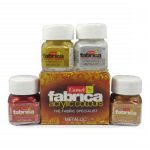 Camel Fabrica Metalic Acrylic Color 10 ml x 4 Shades