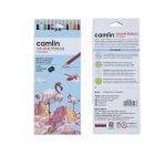 Camlin Colour Pencils 12 shades with Sharpener, Full size Assorted pack
