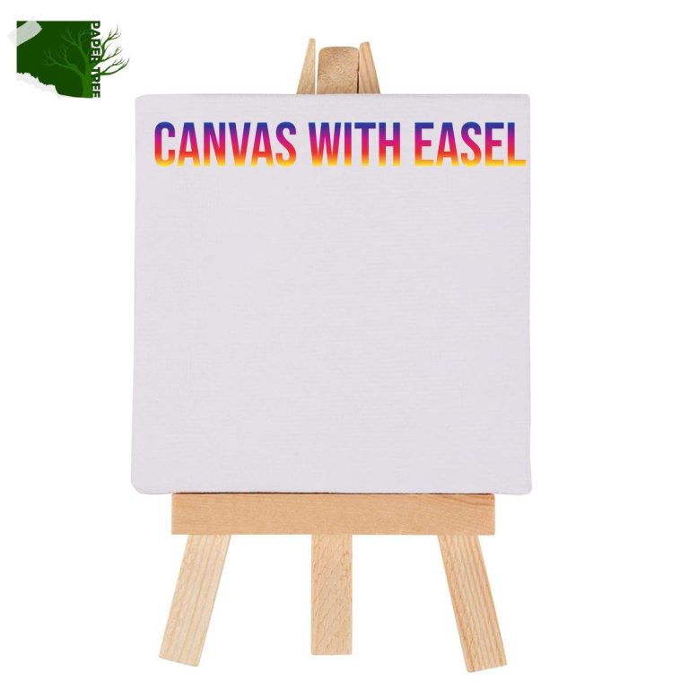 Canvas With Display Easel 6X6 inch