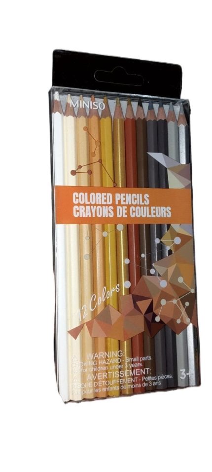Colored Pencil 12 pcs crayons de couleurs