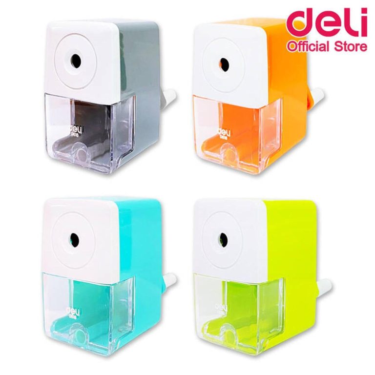 Deli 0616 Rotary Pencil Sharpener(Assorted) - Ash