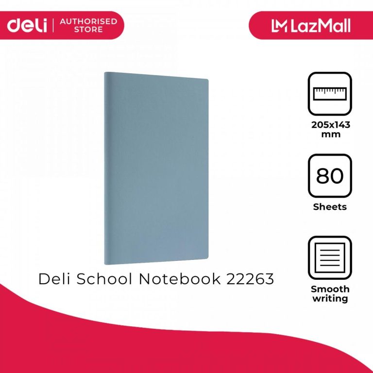 Deli 22263 Leather cover notebook
