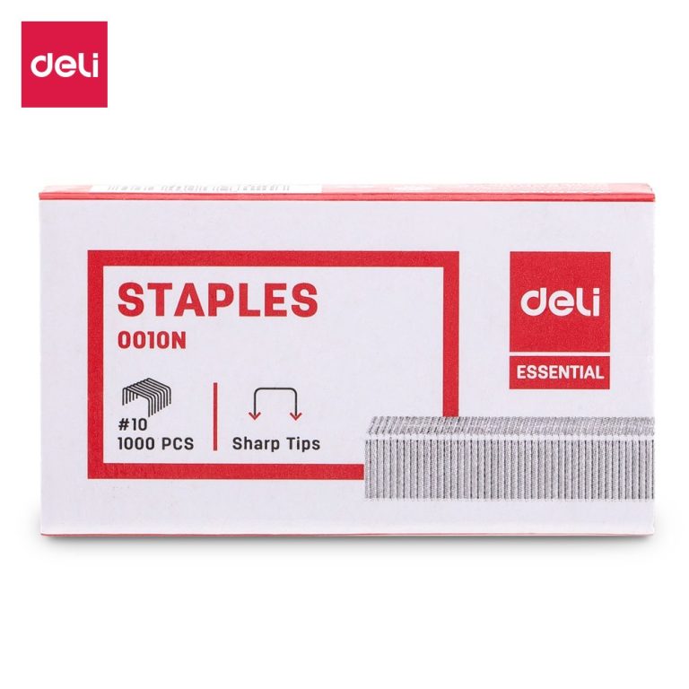 Deli E0010N No.10 Staples - 2 Pack