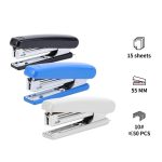 Deli E0221 Stapler 10# (Assorted) - Blue