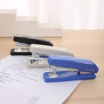 Deli E0300 Half Strip Stapler - Blue