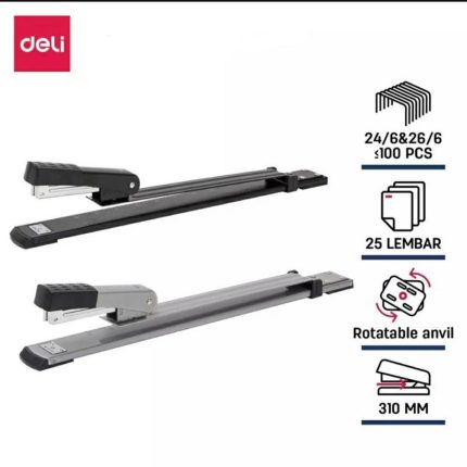 Deli E0334 Long Reach Metal Stapler