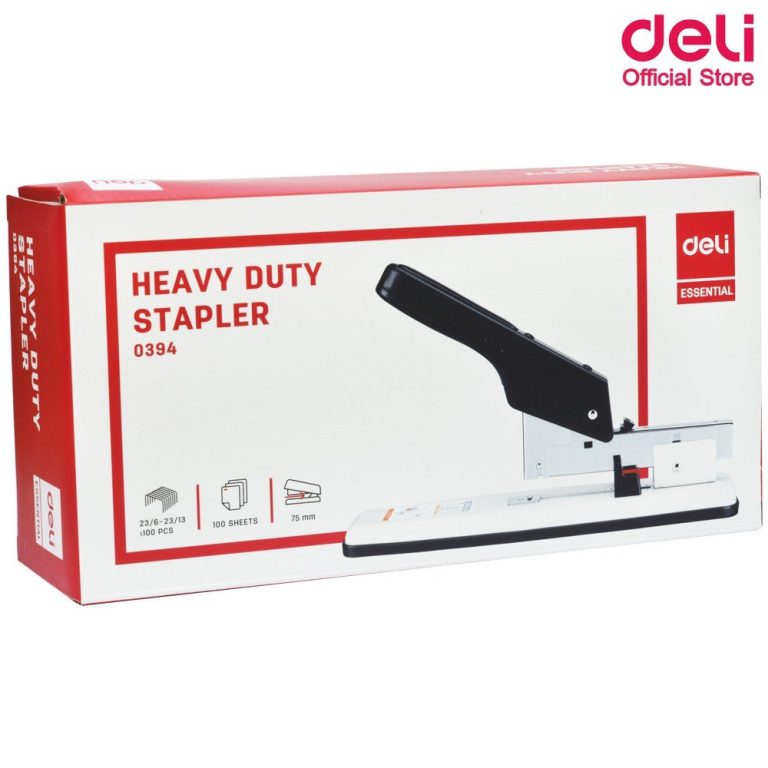 Deli E0394 Stapler 100 Sheets(Assorted)