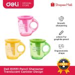Deli E0551 Pencil Sharpener(Assorted) - Green