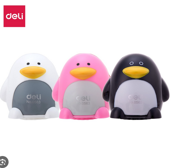 Deli E0563 Pencil Sharpener - Pink