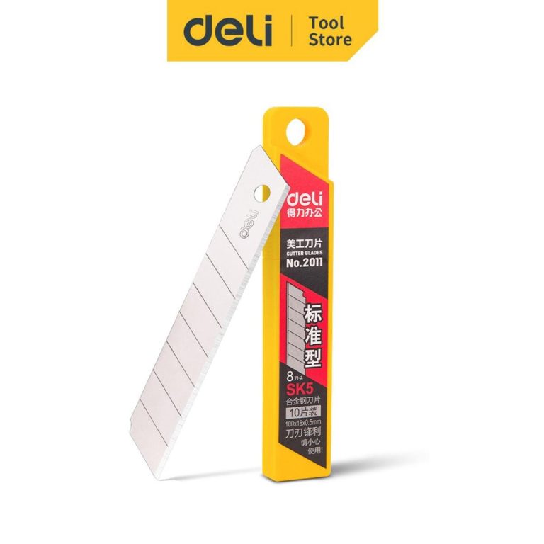 Deli E2011 Cutter Blade 10PCS Big Size
