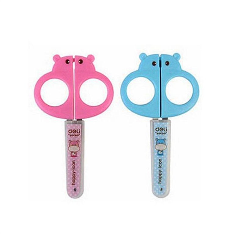 Deli E6032 Scissors(Assorted) - Pink