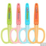 Deli E6060 Student Scissors(Assorted) - Orange
