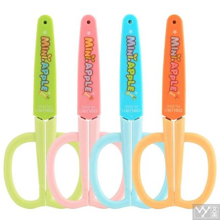 Deli E6060 Student Scissors(Assorted) - Orange