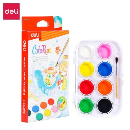 Deli EC20-8 Water color cake Set