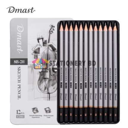 Deli EC391 Dmast Sketching Pencil Set