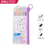 Deli EG118-6C Colors Gel Pen 0.5mm (6Pcs/Bag)