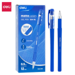 Deli EG64-BL Gel Pen Blue . pack of 12 pcs