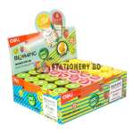 Deli EH01400 Fruit Erasers Pack Of 3 Pcs