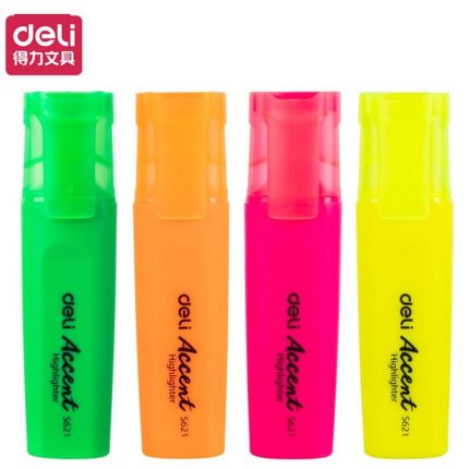 Deli ES621 Highlighter (Assorted) - Yellow