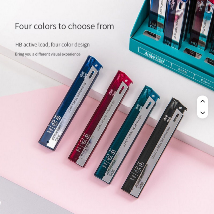 Deli S456/S457 Lead HB Automatic Mechanical Pencil 0.5/0.7mm