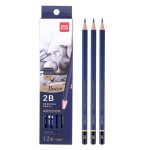Deli S999-2B Sketching 2B Pencil 12pcs