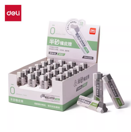 Deli Vp227 Frosted Eraser Semi-Sand Clean Without Leaving Traces Erasable Pen Neutral Water Pen Pencil Ballpoint Pen-1Pcs