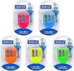 Doms 2 Matic Multicolored Pencil Sharpener - Green