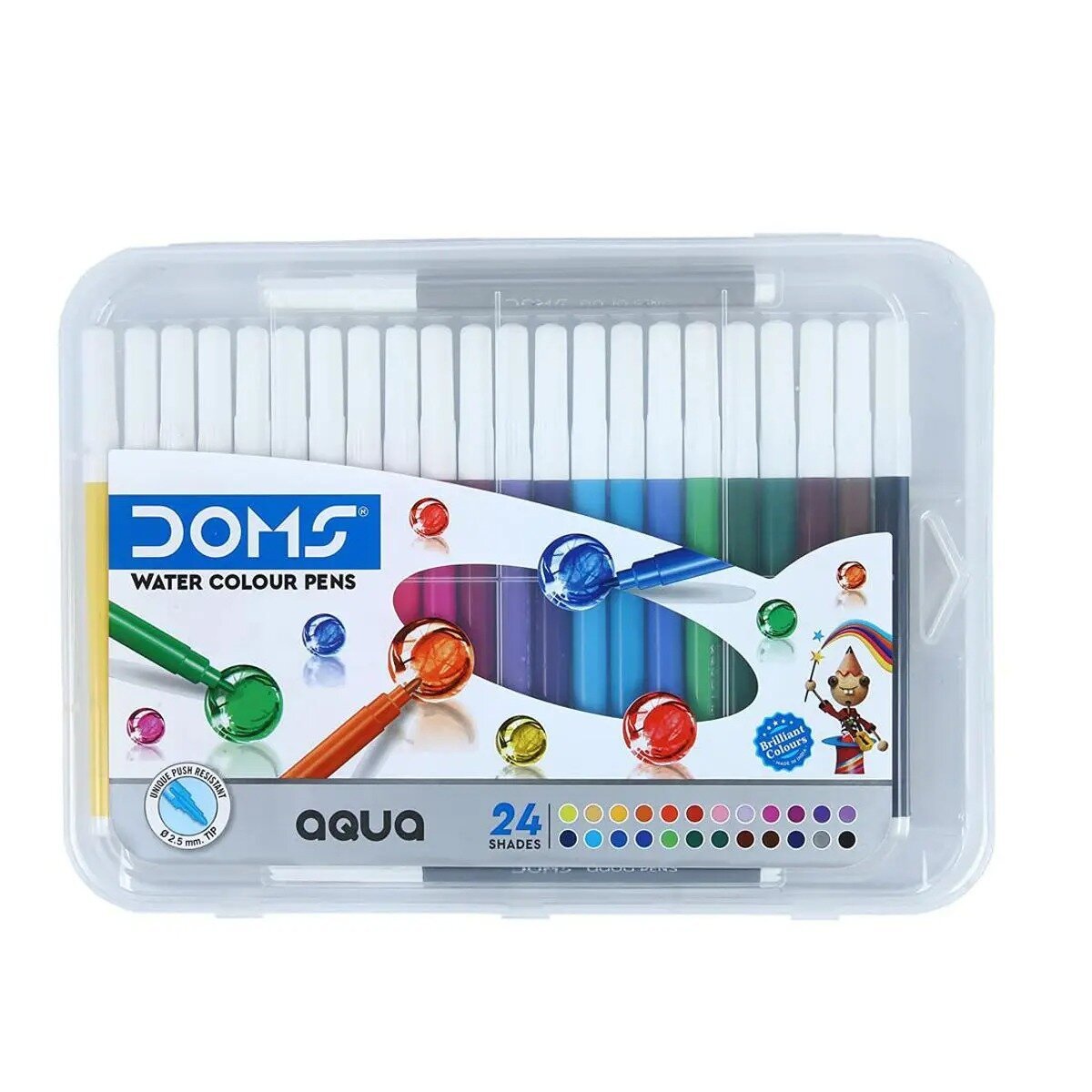 DOMS Aqua Water Colour Pen 24 Shades DOMS Aqua Water Colour Pen 24 Shades