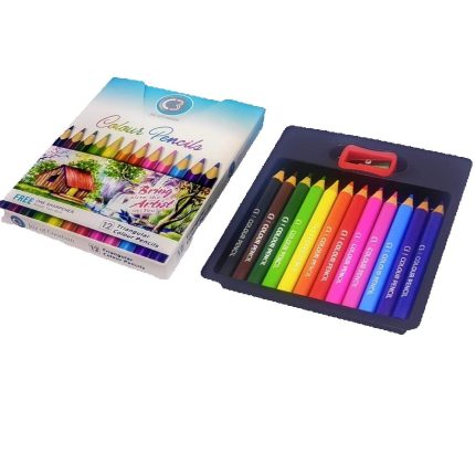 DOMS C3 Color Pencil Half Size 12 shade